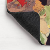 ヴィンテージの旧式な劇場オペラCarnaval マウスパッド (コーナー)