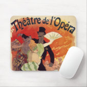 ヴィンテージの旧式な劇場オペラCarnaval マウスパッド (マウス)