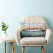 ヴィンテージの旧式な帆船のプリンセスのマーガレット ランバークッション (椅子)