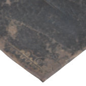 ヴィンテージの旧式な金ぱくの革 テーブルクロス (アングル)