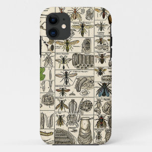 ヴィンテージの昆虫学 iPhone 11 ケース
