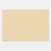 ヴィンテージの星型と色の一致 ラッピングペーパーシート (正面2)