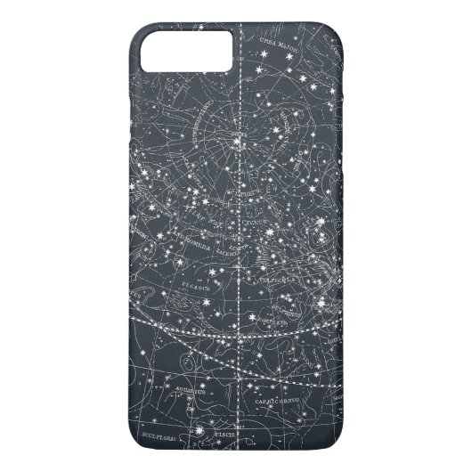 ヴィンテージの星座の地図 Case-Mate iPhoneケース (裏面)