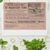 ヴィンテージの映画のポスター キッチンタオル (折り畳み)