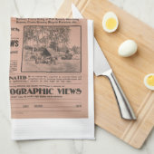 ヴィンテージの映画のポスター キッチンタオル (四つ折り)