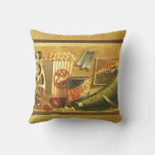 ヴィンテージの映画館の装飾用クッション クッション (裏面)