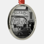 ヴィンテージの映画館 メタルオーナメント (右)