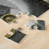 ヴィンテージの時計仕掛けのパズル ジグソーパズル (側面)