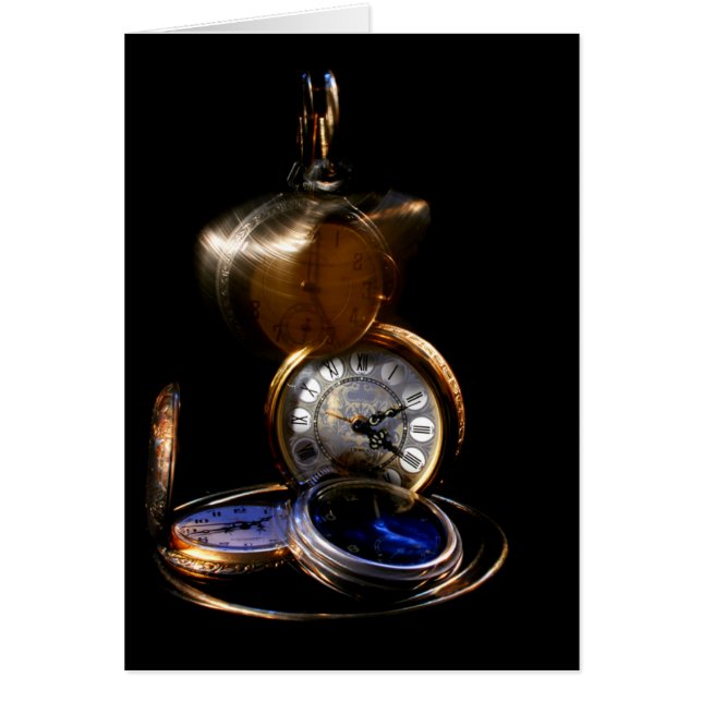 ヴィンテージの時計 (正面)