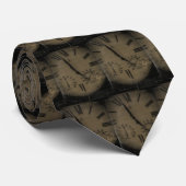 ヴィンテージの時計 ネクタイ (ロール)