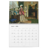 ヴィンテージの時 カレンダー (3月 2026)