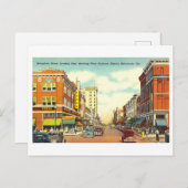 ヴィンテージの景色,ジョージア, ポストカード (正面/裏面)