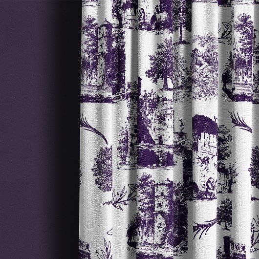 ヴィンテージの景色Toile ファブリック