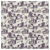 ヴィンテージの景色Toile ファブリック (見本)