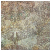 ヴィンテージの曼荼羅、生地 ファブリック (クローズアップ)