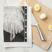 ヴィンテージの服のフラッパー キッチンタオル (四つ折り)