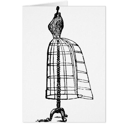 ヴィンテージの服の型枠 (正面)