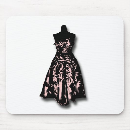 ヴィンテージの服 マウスパッド (正面)