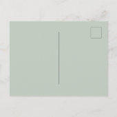 ヴィンテージの木のクリスマスポストカード付き男の子 ポストカード (裏面)