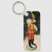 ヴィンテージの木の下のくるみ割り キーホルダー (正面)