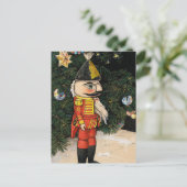 ヴィンテージの木の下のくるみ割り ポストカード (スタンド正面)