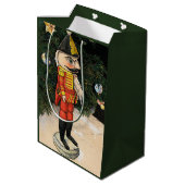 ヴィンテージの木の下のくるみ割り ミディアムペーパーバッグ (裏面アングル)