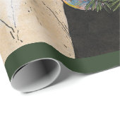 ヴィンテージの木の下のくるみ割り ラッピングペーパー (ロールコーナー)