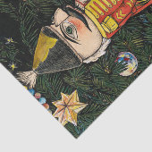 ヴィンテージの木の下のくるみ割り 薄葉紙 (詳細)