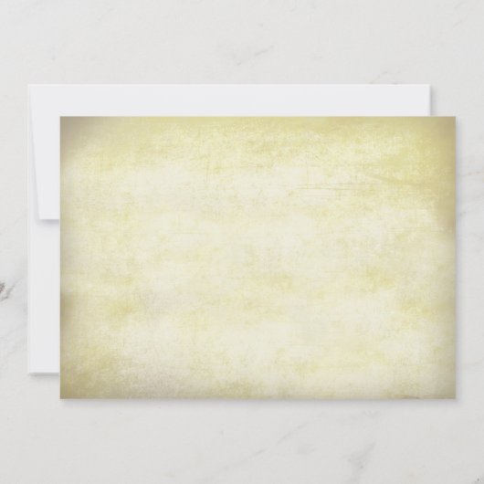 ヴィンテージの木の田舎の古い結婚式招待状 招待状 (裏面)