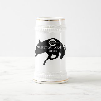 ヴィンテージの木びき台LHRビールステイン ビールジョッキ