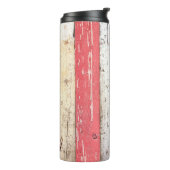 ヴィンテージの木数々の：色のひびテクスチャ。 タンブラー (回転左)