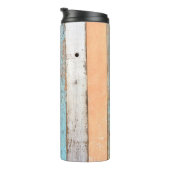 ヴィンテージの木数々の：色のひびテクスチャ。 タンブラー (回転右)