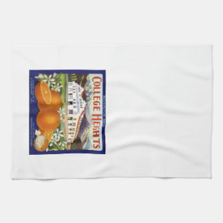 ヴィンテージの木枠のラベルの台所タオル#2 キッチンタオル