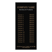 ヴィンテージの木目カウボーイは西ファッションをブーツ ラックカード (裏面)