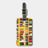 ヴィンテージの本だなnの本 ラゲッジタグ (正面縦)