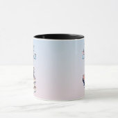 ヴィンテージの本とコーヒーが必要 マグカップ (中央)