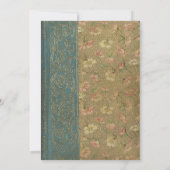 ヴィンテージの本の表紙 (裏面)