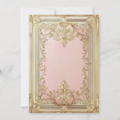 ヴィンテージの本を使った ストーリーブック ブライズシャワー 招待状 (裏面)