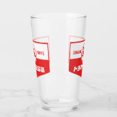 ヴィンテージの本物のトヨタの部品 タンブラーグラス (左)