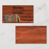 ヴィンテージの本 名刺 (正面/裏面)