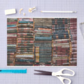 ヴィンテージの本 薄葉紙 (クラフト)