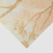 ヴィンテージの枝の上に絵を描孔雀 薄葉紙 (詳細)