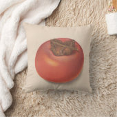 ヴィンテージの柿のアメリカ人のJoの枕 クッション (ブランケット)