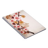 ヴィンテージの桜によってはノートが開花します ノートブック (右側)