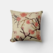 ヴィンテージの桜の木のアメリカ人のMoJoの枕 クッション (正面)