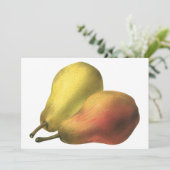 ヴィンテージの梨、オーガニックフード、熟した果物 (スタンド正面)