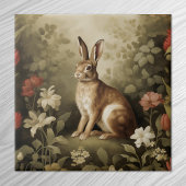 ヴィンテージの森の中のウッドランドフローラ タイル