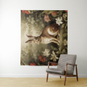 ヴィンテージの森の中のウッドランドフローラ タペストリー (インサイチュ)