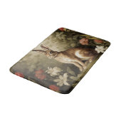 ヴィンテージの森の中のウッドランドフローラ バスマット (アングル)