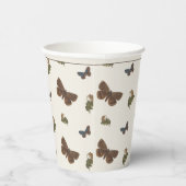 ヴィンテージの森の赤ちゃんシャワー 紙コップ (右)